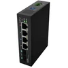 Šakotuvas LANBERG SWITCH LIGHT INDUSTRIAL POE 1XBT 3XAT 2XSFP DIN NIEZARZĄDZALNY GIGABIT ETHERNET