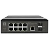 Šakotuvas Level One LevelOne Switch LevelOne LevelOne pramoninis PoE+ jungiklis 8x2.5G PoE/2x1G/10G SFP+ Uplinks