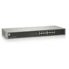 Šakotuvas Lovely LevelOne GSW-1657 łącza jungiama į tinklą Nie zarządzany Gigabit Ethernet (10/100/1000) Juodas, Pilka