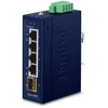 Šakotuvas PLANET IGS-510TF łącza jungiama į tinklą Nie zarządzany Gigabit Ethernet (10/100/1000) Mėlyna
