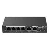 Šakotuvas „Ruijie Networks RG-ES206GS-P“ tinklo jungtys, valdomas L2 gigabito eternetas (10/100/1000), „PoE“ palaikymas, juodas