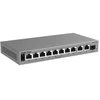 Šakotuvas Ruijie SWITCH POE RG-ES211GS-LP 8-PORTOWY + 2X UPLINK + 1X SFP REYEE