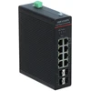Šakotuvas PRAMONINIS SWITCH'AS POE DS-3T1512HP-SI-8P4F/NOPOWER 8 PRIEVADŲ SFP Hikvision