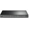 Šakotuvas TP-Link JetStream TL-SG3452P przełącznik sieciowy Zarządzany L2/L3 Gigabit Ethernet (10/100/1000) Obsługa PoE 1U Juodas