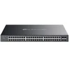Šakotuvas TP-Link Omada SG2452LP tinklo komutatorius Valdomas L2/L2+ Gigabit Ethernet (10/100/1000) PoE palaikymas 1U Juodas