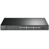 Šakotuvas TP-Link TL-SG3428XMP jungiklis L2+ JetStream, 24 Gigabit PoE+, 4×10SFP+