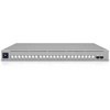 Šakotuvas Ubiquiti USW-Pro-XG-24-PoE | Komutatorius | Etherlighting, 16x RJ45 10GbE, 8x RJ45 2.5GbE, 2x SFP28, 720W, 3 sluoksnis