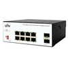 Šakotuvas Uniview Switch Qoltec 8x PoE 2x SFP pramoninis nevaldomas (ISW2000-8T2GP-POE-IN)