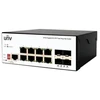Šakotuvas Switch Uniview GB 8xPoE 4xSFP pramoninis valdomas 120W (ISW5000-8GT4GP-POE-IN)