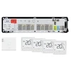 SALUS StartPack Premium RF - belaidis grindinio šildymo valdymo rinkinys su interneto valdymu: KL08RF230V, UG800, 4 x SQ610RF