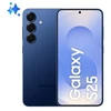 Samsung Galaxy S25 15,8 cm (6,2 colio) dviejų SIM kortelių „Android 15“ 5G USB C tipo 12 GB 256 GB 4000 mAh tamsiai mėlynas