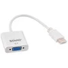SAVIO HDMI (M) - VGA (F) ADAPTERIS Baltas CL-201
