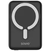 Savio POWERBANK BA-12 10000 mAh, juodas, magnetic