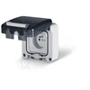 Scame Hermetinis lizdas p/t IP66, 16A, 250V 2P+E (137.4411)