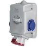 SCAME IŠVADAS SU IŠJUNGTA 0-1 32A/5P/230V IP44 OPTIMA-C.