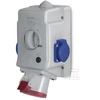 SCAME IŠVESTIS SU IŠJUNGTA L-0-P 32A/5P/2X230V IP44 OPTI.