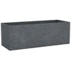 Lumarko FLOWERPOT PLASTIC 240/80 STONY Juodas D80