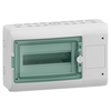 Schneider 13438 Mureva IP65 ant paviršiaus montuojamas 1x12 skirstomasis įrenginys su sMRV-1-12-NT-T valdymo kasete, kasetė su 1 anga 13438