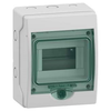Schneider 13443 Skirstomoji skydas 1x8 paviršiuje montuojamas Mini Mureva IP65 mMRV-1-8-NT-T skaidrios durys 13443
