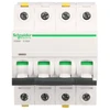 Schneider Electric IC60N perjungimo jungiklis 4P 63A D (A9F05463) charakteristikos