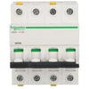 Schneider Electric Grandinės pertraukiklis 4P C 16A 10kA AC iC60H-C16-4 (A9F07416)