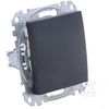 Schneider Electric Kryžminis perjungiklis SCHNEIDER Sedna Desing, 10A, antracitas; SDD114107