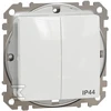Schneider Electric Jungiklis SCHNEIDER Sedna Desing, 2 klavišų, IP44, baltas; SDD211105