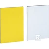 Schneider Electric Geltona stačiakampė aprašomoji plokštelė 19x27mm be atspaudo ZBY5102