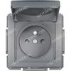 Schneider Electric 2P + PE lizdas IP44 Plieno rėmo sistemos (EPH2800662)
