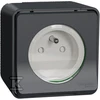 Schneider Electric Mureva Style Socket 2P+PE antracitas MUR35031