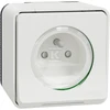 Schneider Electric Mureva Style 2P+PE lizdas baltas MUR39030