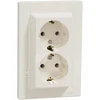Schneider Electric montavimo lizdas Asfora dvigubas schuko kremas (EPH9900123)