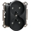 Schneider Electric GN.2-KR.Z/U Juodas ANTHRACITE SEDNA DESIGN