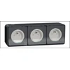 Schneider Electric Mureva Styl Socket 2P+PE trigubas antracitas MUR36037