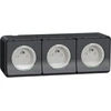 Schneider Electric Mureva Styl Socket 2P+PE trigubas antracitas MUR36037