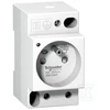 Schneider Electric Modulinis lizdas su iPC lempa 2P + E 10 / 16A 250V baltam bėgiui A9A15307 - A9A15307