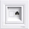 Schneider Electric ASFORA kompiuterio lizdas vienas RJ45 cat.5E balta - EPH4300121