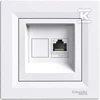 Schneider Electric ASFORA kompiuterio lizdai single RJ45 cat.6 balta - EPH4700121
