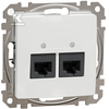 Schneider Electric Sedna Design Kompiuterio lizdas 2xRJ45 kat.5e UTP baltas SDD111452