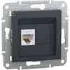 Schneider Electric Kompiuterio lizdas Asfora kat. 5e STP be rėmo antracitas (EPH5000171)