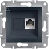 Schneider Electric Kompiuterio lizdas Asfora kat. 5e STP be rėmo antracitas (EPH5000171)