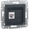 Schneider Electric Asfora katinas. 6 UTP kompiuterio lizdas, be antracito rėmelio (EPH4700171)