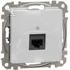 Schneider Electric Sedna Design RJ45 cat.5e UTP kompiuterio lizdas sidabrinis aliuminis SDD113451