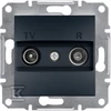 Schneider Electric RTV galutinis lizdas Asora be antracito rėmelio (EPH3300171)
