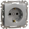 Schneider Electric GN.SCHUKO PRZ.ALU Sidabrinis SEDNA DES