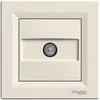 Schneider Electric ASFORA TV galutinis antenos lizdas 1dB kreminis - EPH3200123