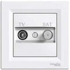 Schneider Electric GN.TV-SAT pralaidumo įrenginys 4DB baltas ASFOR