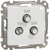 Schneider Electric GN.TV / SAT / SAT END.4DB Baltas SINGLE DES