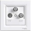 Schneider Electric TV- SAT- TV antenos lizdas galutinis 1dB balta- EPH3600121
