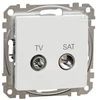Schneider Electric GN.TV/SAT TRANSFER 10DB Baltas SEDNA APRAŠYMAS